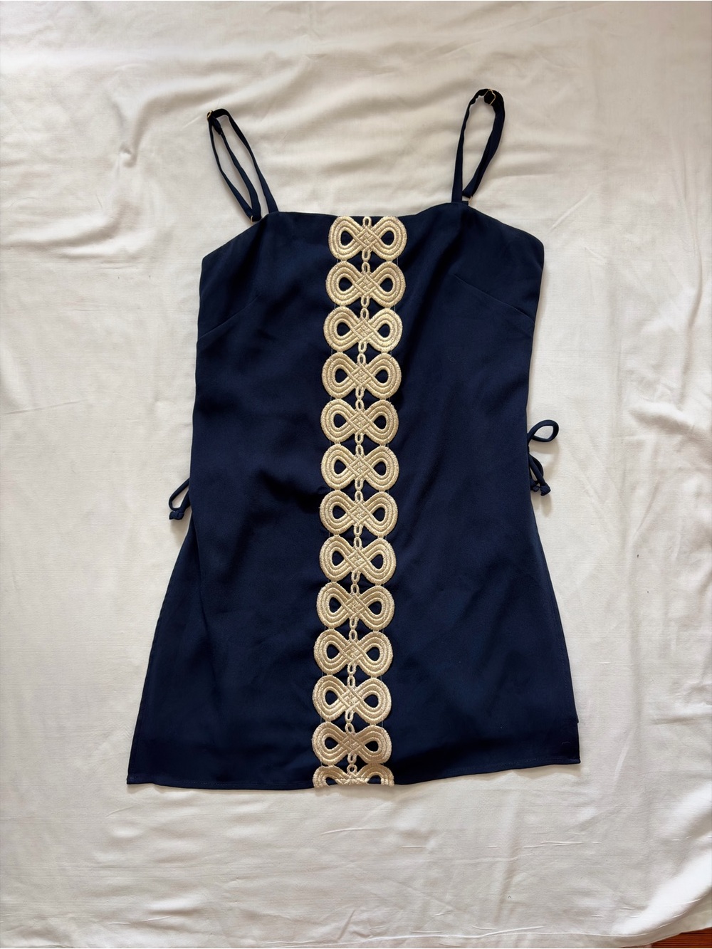 Lilly Pulitzer Sahar Romper True Navy Size 2